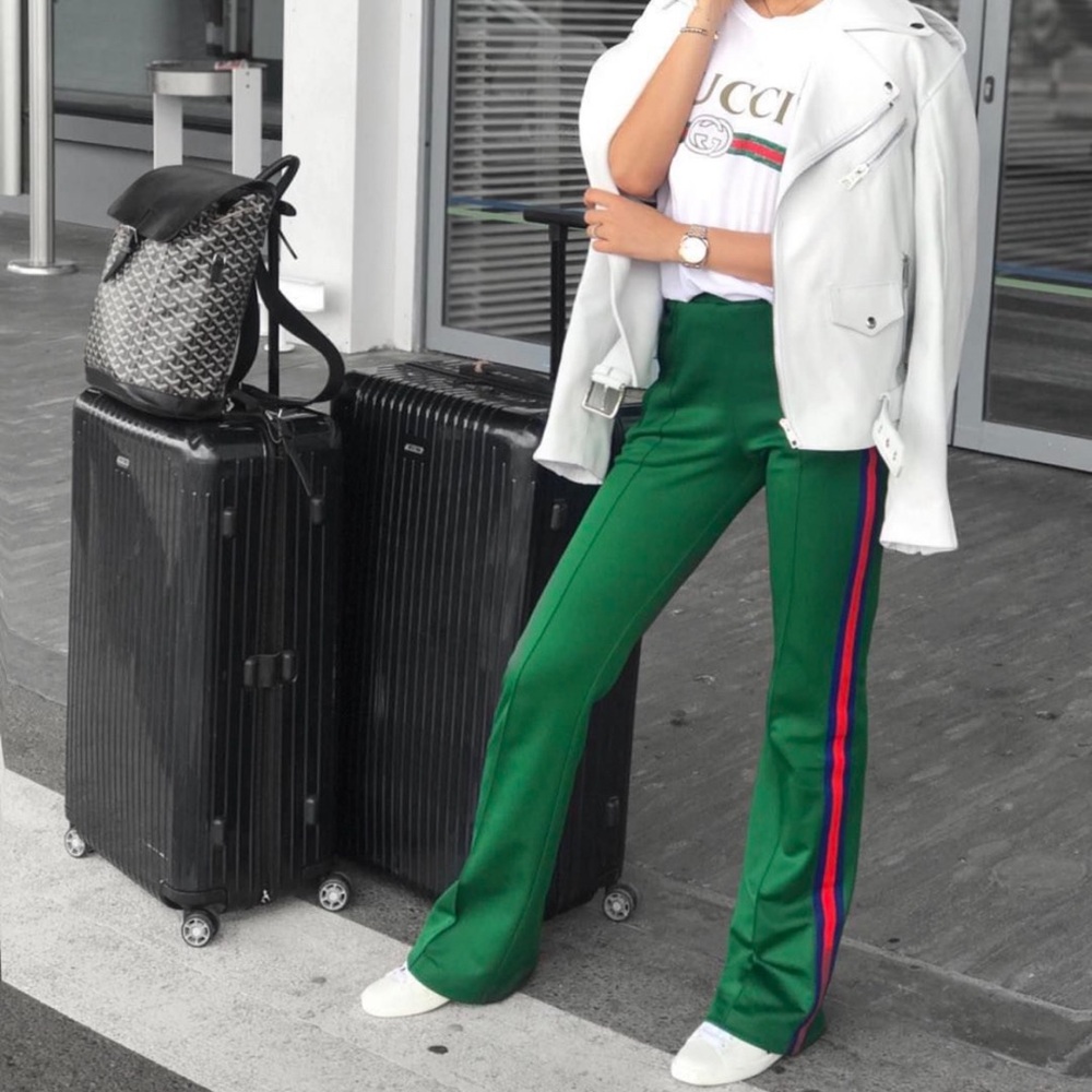 Gucci Green Track Pants Size XXS